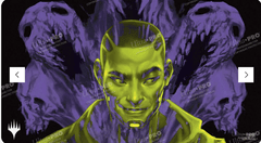 Duskmourn Kaito, Bane of Nightmares (Double Exposure Alt) Standard Gaming Playmat for Magic: The Gathering